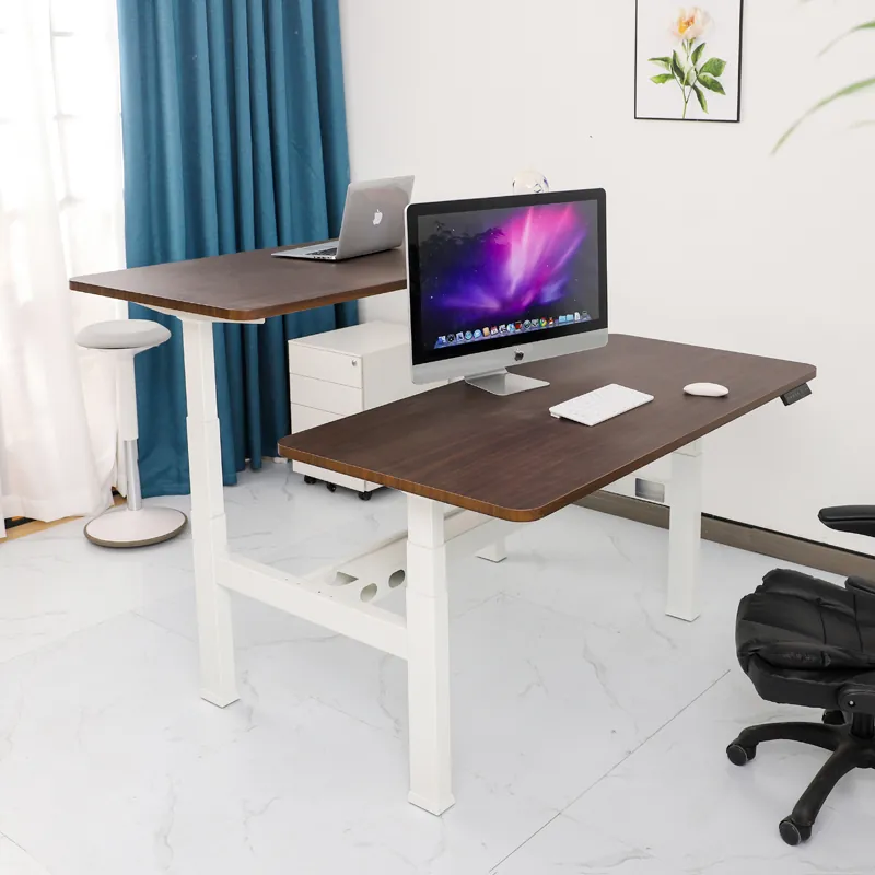 NT33-4A3 Electric Height Adjustable Sit-Stand Desk – Front View